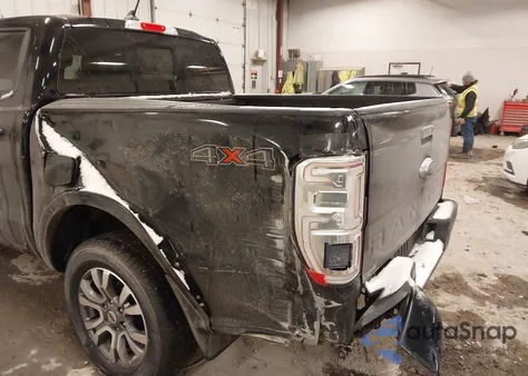 2021 Ford Ranger Lariat z USA, uszkodzony, nr VIN 1FTER4FH2MLD29920